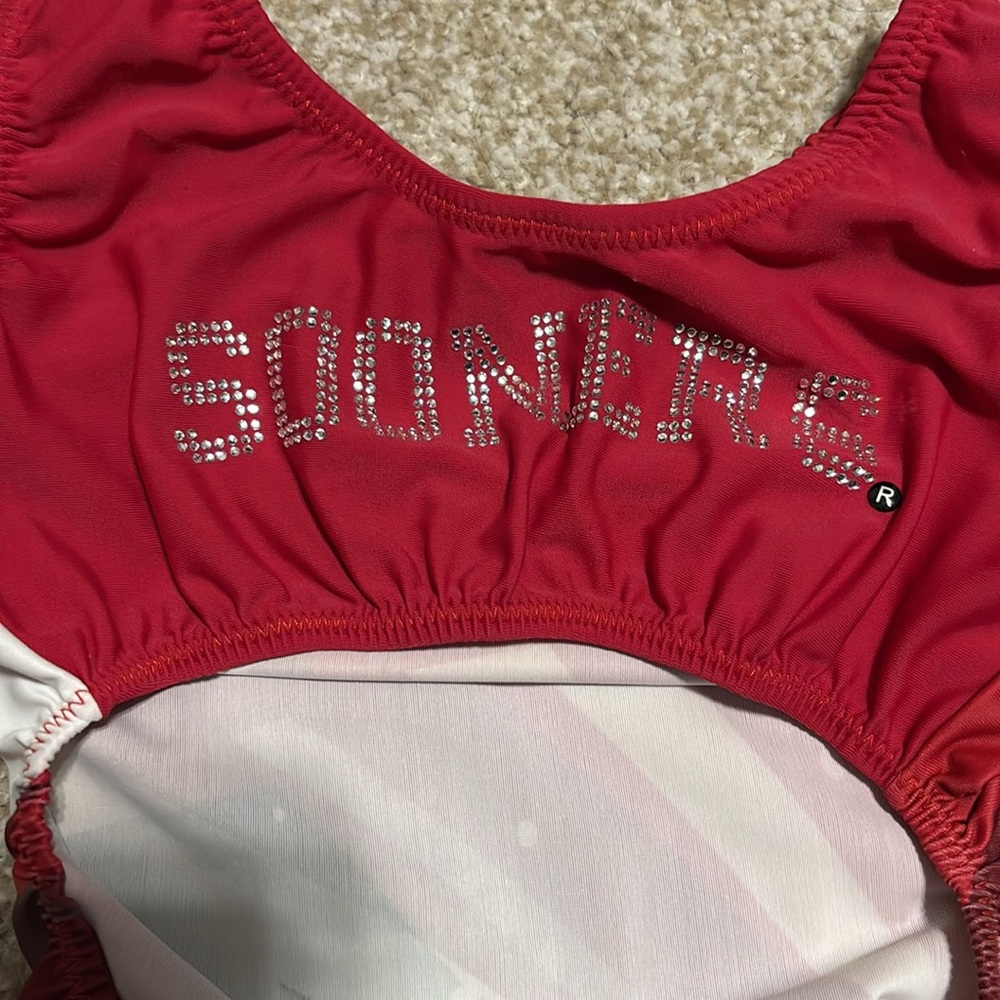OU sooners Foxy leotard size 7 - Picture 3 of 4